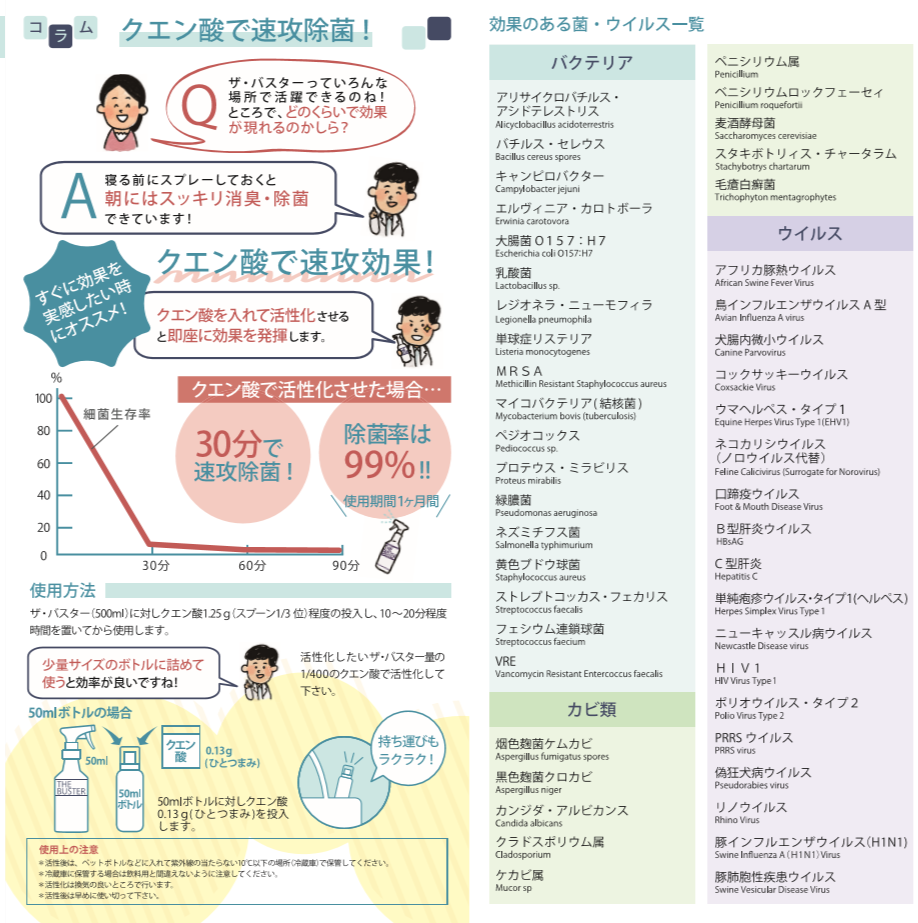 THE BUSTER(ザ・バスター) CLUSTERJAPAN